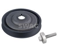 SWAG 60 93 6155 Puleggia cinghia, Albero a gomiti per DACIA,MERCEDES-BENZ,NISSAN