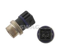 SWAG Sensore Temperatura Refrigerante Nero Per VW Lupo 6X1 6E1 Polo 6N2 6N1