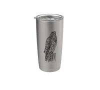 Swainson Hawk Ornithology Hawking Bird Lover Bicchiere termico in acciaio inox doppia parete