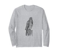 Swainson Hawk Ornithology Hawking Bird Lover Maglia a Manica