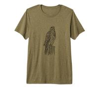 Swainson Hawk Ornithology Hawking Bird Lover Maglietta Premium