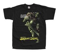 Swamp Thing V9 Louis Jourdan Ray Wise Poster T-Shirt Men Round Neck Clothing Black S
