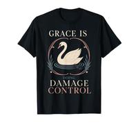 Swan Balletcore Uccello Grafico Cigno Grazioso Regalo Maglietta