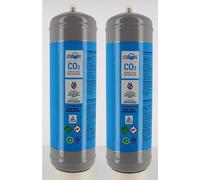 Swan Bombola Co2 1200 gr usa e getta attacco M11x1 per erogatori acqua frizzante 2 Bombole