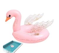 Swan Pool Float - Inflatable Swan Shaped Fun Decoration Designed For Relaxing And Leisure Water Activities With Stylish Floating Support | Durable Adult Pool Float For Lake, Beach, River, Pond