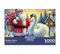 Swan, Puzzle Da 1000 Pezzi, Gioco Stimolante Con Competizione Amichevole, Sfida Mentale E Divertimento, Hobby Perfetto Per Gruppi, Incontri E Momenti Conviviali, Adatto A Partire Dai 12 Anni, 38x26c
