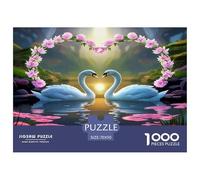Swan Puzzle Da 1000 Pezzi Per Bambini Curiosi: Scopri Mondi Nuovi E Esercita La Memoria!