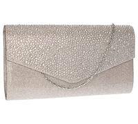 SwankySwans Montary Diamante, Frizione, Borsa a Tracolla Donna, Champagne, One Size