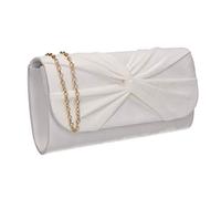 SwankySwans Pochette Louise da donna, taglia unica, bianco, One Size