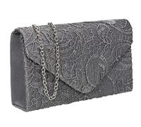 SwankySwans Rachele, Pochette Donna, Grigio, One Size