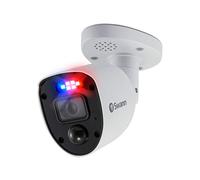 Swann Add-On DVR Enforcer Bullet Telecamera di sicurezza con sensore riflettore, video 4K UHD, design interno o esterno, visione notturna a colori dal tramonto all'alba Plus True Detect Rilevamento