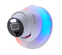Swann Add-On DVR Enforcer Dome Telecamera di sicurezza con sensore riflettore, video 4K UHD, design interno o esterno, visione notturna a colori dal tramonto all'alba Plus True Detect calore e