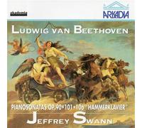 SWANN JEFFREY (piano) - Sonata per piano n.27 op 90 (1814) in mi Sonata per piano n.28 op 101 (1816) in LA Sonata per piano n.29 op 106 'Hammerklavier' in SI