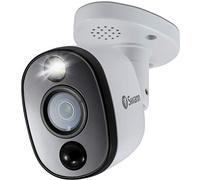 Swann SWPRO-4KWLB Telecamera di sicurezza per interni ed esterni 4K Ultra HD Bullet Cam, Rilevazione di Calore e Movimento con Sensore di Luce, Filo BNC, Aggiunta al DVR, SWPRO-4KWLB