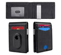 SwanScout Portafoglio per Galaxy SmartTag, nero, per SmartTag2, portafogli con supporto tracker