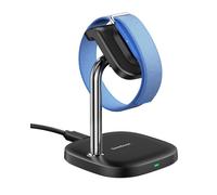 SwanScout Supporto di Ricarica per Google Fitbit Air, SwanScout 505FA | Ricarica magnetica veloce, Angolo regolabile, Base ponderata anti-ribaltamento, Pin di ricarica in lega pregiata