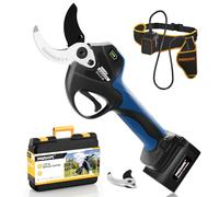 Swansoft 8605PRO Forbici Potatura a Batteria, 40mm 21V 4A 1050W | Progressivo ,per Frutteto, Vigneto e Ulivo