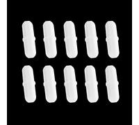 SWANSOFT ancoretta magnetica Set di barre di mescolamento magnetico, 10 pezzi di PTFE Spinbar Mescolare piastra Bar per laboratorio Magnet Mixer (8 * 30mm)