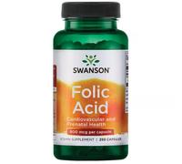 Acido folico 800 mcg 250 Capsule Swanson Health Products