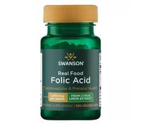 SWANSON Acido folico Real Food 1000 mcg 100 Pc