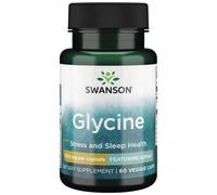 Glicina Swanson, 500 mg (60 capsule)