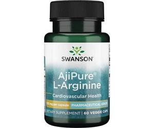 SWANSON AjiPure L-Arginina 500 mg 60 St