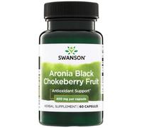 SWANSON Aronia Black Chokeberry Fruit 400 mg 60 Pc
