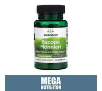 Swanson Bacopa Monniera 10:1 Estratto 50mg 90 Pillole Boost Mentale Funzione