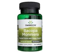 Bacopa Monnieri 10:1 Estratto 50 mg 90 Capsule Swanson Health Products