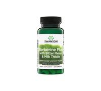 Swanson Berberine Plus con melone amaro e cardo mariano, 60 capsule Berberina H due estratti vegetali, integratore alimentare