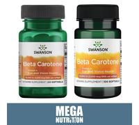 Swanson Beta-Carotene Vitamina A 10000 Iu Pillole Occhio Pelle Cura 2 Taglie