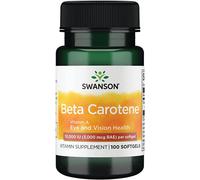 Swanson Beta-Carotene Vitamina A 10000 Iu Pillole Occhio Pelle Cura 2 Taglie