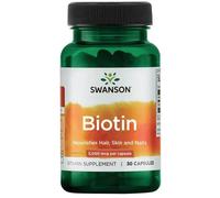 Swanson Biotina, 5000 mcg, 30 capsule