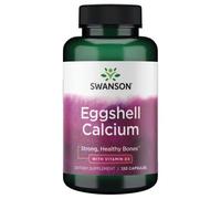 SWANSON Calcio da guscio d'uovo con vitamina D3 120 Pc