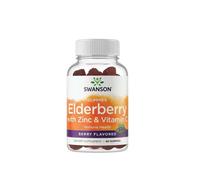 SWANSON Caramelle gommose al sambuco con zinco e vitamina C 60 St