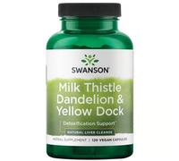 SWANSON Cardo mariano, tarassaco e dardo giallo 120 Pc