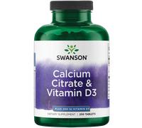 Swanson Citrato di calcio e vitamina D
