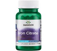 Citrato di ferro, 25mg - 60 vcaps