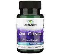 Swanson Citrato di zinco, Citrato di zinco, 30 mg, 60 capsule