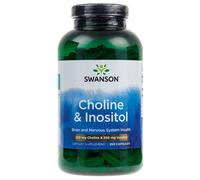 Swanson Colina e Inositolo, 250 capsule