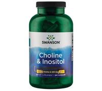 Swanson, colina e inositolo, 250 capsule - MHD 10/2025