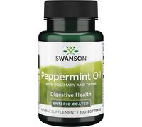 Swanson - Combinazione di Olio di Menta Piperita 100 capsule gelatinose