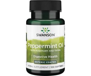 Swanson - Combinazione di Olio di Menta Piperita 100 capsule gelatinose