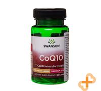 Swanson COQ10 30 Pillole 200mg Massima Forza Cardiovascolare Healt Integratore