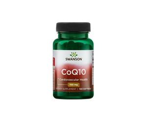 Swanson CoQ10 (coenzima Q10), 100 mg, 100 capsule molli