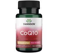 Swanson, CoQ10 - High Potency, 100 mg, 100 capsule molli - spedizione lampo