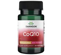 Swanson, CoQ10 - High Potency, 100 mg, 50 capsule molli - spedizione lampo