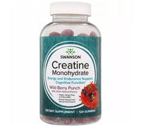 Swanson Creatina Monoidrato in gelatine al gusto punch - 120 pezzi