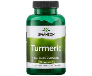 Swanson Curcuma, curcuma, 720 mg, 100 capsule