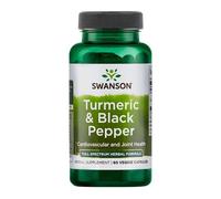 Swanson Curcuma e Pepe Nero (curcuma e pepe nero), 60 capsule vegetali